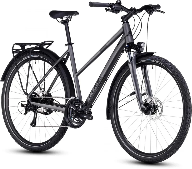 Cube Nature Allroad Trekking Bike in GreyBlack - 2023-5